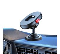 Car Phone Holder, 360° Rotatable Smartphone Cradle, Adhesive Quick-Release Mount, General Phone Grip for Driving, Navigation, Roadtrips, Taxi, RV, Boat, Marine Travel, 2.36x1.57x2.99 Inches