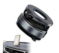 Car Phone Holder - Magnetic Dashboard Mount for Navigation Use | Suction Cup Base with Adjustable Viewing Angle, Mobile Device Stand for Sedan SUV Truck Daily Driving Road Trips, Vehicles Travel