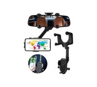 Car Phone Holder - RNCYN - 360 Adjustable - Compatible 4.5-7 inch - Rearview Mirror Installation