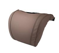 Car Pillow Driving Seat Almohada cervical para coche, soporte lumbar para asiento, compatible con Ford 2, 3 y 4, Edge, Fusion, Mustang y Ecosport MK5 F150.(Light coffee-Neck)