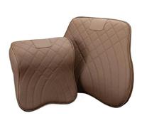 Car Pillow Driving Seat Almohada de apoyo X70 apta para Plus Big Mountain Sea King X90 Cojín de soporte para la cintura y reposacabezas apto para Jietu C(Brown headrest+lumbar)