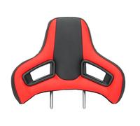 Car Pillow Headrest For Car Seat Apta para reposacabezas de asiento, cojín el cuello con tipo Plug & Play, almohada carreras(Red and Black)