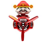 Car Pilot Air Freshener, New Year Car Diffuser Clip, God of Wealth, Air Freshener Vent Clip for Truck, Car Vent Freshener Suv, Luxury God of Wealth Car Decoration and Fragrance Diffuser