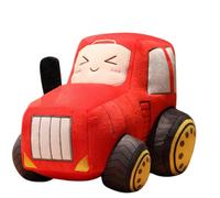Car Plush - 11.81 Inch PP Cotton | Stuffed Cushion Truck Toy | Tractor Pillow | Cartoon Plush Toy | Stuffed Car Doll | Soft Tractor Pillow For Kids, Boys, Girls & Home, Sofa, Dorm, Studio Decor Use