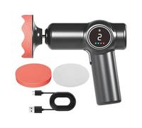 Car Polisher, Portable Detailing Tool, 2-Speed Cordless Polishing Machine, Lightweight Waxing Device, Ideal for Car, Glass, Metal, Motorcycle, RV, Truck, Furniture