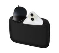 Car Pouch for Center Console - Adhesive Organizer for Car | Adhesive Center Console Storage Pockets | Auto Door Window Consoles | Multifunctional Consoles Side Organizer Bag fôr Phone, Keys, Sunglass