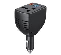 Car Power Inverter - 150W DC 12V To AC 220V Converter USB C Charger
