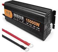 Car Power Inverter Pure Sine Wave 3200W 4000W 5000W 6000W 8000W 9000W 12000W 15000W Inversor De Corriente del Coche 12V 24V 48V DC a 220V 230V 240V AC Transformador De Voltaje (Color : 15000W, Size