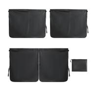 Car Privacy Curtain - Universal Front Rear Seat Divider, UV Sunshade Side Window Cover | Blackout Travel Curtain For SUVs, Trucks, Camping & Sleep Protection Use