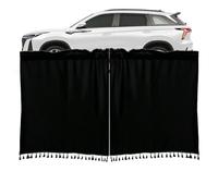 Car Privacy Curtains - 140x75cm Vehicle Front and Rear Seats Blackout | Car Interior Privacy Curtains | RV Curtain For Commuting Road Trip Camping Travel Truck Van RV SUV Sedan, Heat Insulation