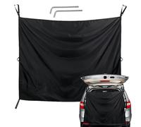 Car Privacy Drapes for Rear Seat, Reusable Sun Protection Side Window Cover, Heat Insulation Curtain Divider Hot Weather Comfort, Caravan Minivan Interior Shield Passengers