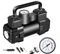 Car Pump - Truck Inflator, Auto Compressor | Rechargeable Compact Power Pump Device, High Precision Pressure Monitor, Perfect for Vehicle Tires or Travel Accessories Kit