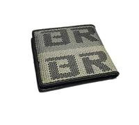 Car Racing Bride - Cartera para tarjetas de crédito y visita, color amarillo, gris, negro, amarillo y gris, Negro, amarillo y gris, as described, como se muestra en la