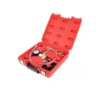 Car Radiator Coolant Refill Kit with Fast Connector for Vacuum System Leak Testing and Purging