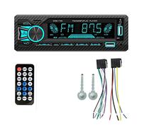 Car Radio Audio 1Din Bluetooth Stereo Mp3 Jugador FM Transmisores 60WX4 Aux Aporte YO ASI Control de Voz Soporte Puerto con localización automóviles Portátil