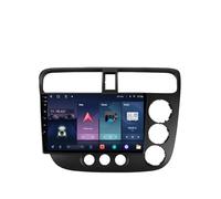 Car Radio para Honda Civic 2000-2006 Android 15 9 Pulgadas Reproductor Multimedia FM Bluetooth USB WiFi para, 8 Core 8G+256G