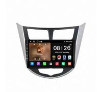 Car Radio para Hyundai Solaris 2 Verna 2010-2016 9 Pulgadas Android 15 Reproductor Multimedia FM Bluetooth USB WiFi para, 8 Core 8G+256G