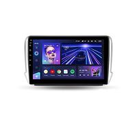 Car Radio para Peugeot 2008 1 2013-2020 Conecta y reproduce 7 Pulgadas 1080P HD Pantalla Táctil Carplay Android Auto Car Stereo Reproductor de Internet (Color : T600 2+32G)