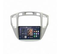 Car Radio para Toyota Highlander 2001-2007 9 Pulgadas Android 15 Autoradio Cooling Fan Rear View Camera para, 8 Core 6G+128G