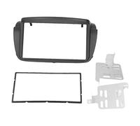 Car Radio Stereo Fascia 2 DIN Console Navigation Panel Dashboard Mount Trim Replacement for FIAT Doblo 263 2010+