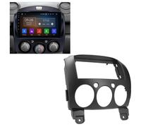 Car Radio Stereo Fascia Audio Panel Frame Replacement for MAZDA 2 Jinxiang DE Third Generation 2007-2014