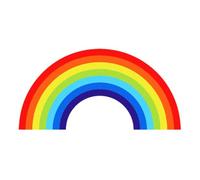 Car Rainbow Decals - Waterproof Weatherproof Automotive Sticker Set, Colorful Rear Windshield Wiper Sticker, Exterior Car Decoration | For Windshield And Vehicle Styling Accessories