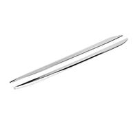 Car Rear Side Molding Cover Trim Decoration Strip for Mercedes E Class W213 2016-2018 Silver Highlight Easy Install