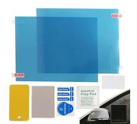 Car Rear View Mirror Waterproof Film - Car Mirror Waterproof Film | Nano-coating Protective Clear Safe Driving Sticker | High Definition Safe Driving Protective Sticker Fîlm For Rearview Mirrors
