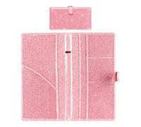 Car Registration & Insurance Card Holder - PU Leather Document Wallet