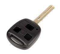 Car Remote Fob Case Shell 3 Botones Entrada sin Llave Remote Car Key Fob Carcasa para IS 200/300 GS 300/400/430 LS 200/400 RX 300