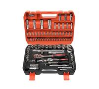 car repair tools Juego de llaves herramientas DIY, mango trinquete, 94 puntas destornillador PC, 1/2 "y 1/4"