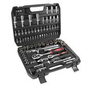 car repair tools Juego de llaves trinquete 94 Uds., herramienta reparación automóviles, Kit combinado llave dinamométrica 1/4 1/2