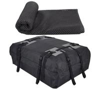 Car Roof Cargo Bag 15 Cubic Feet Foldable Roof Rack Carrier