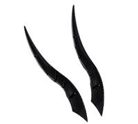 Car Roof Decoration, Dragon Horn Auto Accessory, 2 Pieces 3D Gothic Roof Ornament for Truck Sedan RV Style Upgrade and Event Parade Decor for Halloween Wedding Road Trip Show