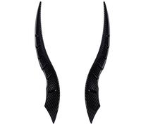 Car Roof Dragon Horn, 2-Piece Vehicle Top Accent, Bold Truck Modification Props, Eye-Catching Ornament Set for Halloween, Wedding Processions, and Family Road Trips, 15.7 inches