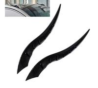 Car Roof Dragon Horn Modification, All WeatherWaterproof 3D Bull Horns Stickers, Universal Auto Roof Decoration, No-Drill Install, for SUV, Sedan, Hatchback Find Your Car In Parking Lot (Carbon)