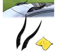 Car Roof Dragon Horn Modification,Lovely Creative Devil Horn Car Exterior Decor,No-Drill Install Universal Auto Roofs Decorations,Waterproof 3D Bull Horns Stickers for SUV,Sedan