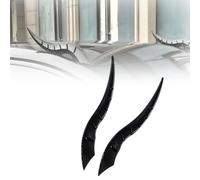 Car Roof Dragon Horn Modification, Universal Auto Roof Decoration, No-Drill Install,Car Roof Devil Horns Modification, For Suv, Sedan, Hatchback - Find Your Car In Parking Lot (Carbon fiber)
