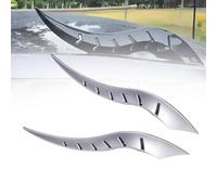 Car Roof Dragon Horn Modification, Universal Auto Roof Decoration, No-Drill Install Dragon Horns, for SUV, Sedan, Hatchback, Ease ofFind Your Cars In Parking Lot (Carbon Fiber)