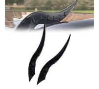 Car Roof Dragon Horns Modification, Universal Decoration for Car-Lovely Creative Cars Devil Horn, High-Strength All-Weather Waterproof, No-Drill Easy Installation, for Suv, Sedan (Carbon fiber)