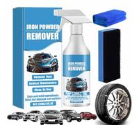 Car Rust & Iron Particle Remover Spray, 2025 Upgrade Rust Remover for Metal, Iron Stain Cleaner for Multiple Surfaces, Heavy Duty Rust Dissolver for Cars, Tools, Garage Workshop (1)