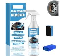 Car Rust & Iron Particle Remover Spray,Fast-Acting Heavy Duty Metal Cleaner,Deep Penetrating Formula for Removing Rust,for all Surfaces (1PCS)