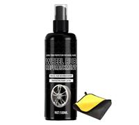 Car Rust Remover - Rust Stain Spray, 100ml Vehicle Corrode Remover with Towel, Iron Powder Converter for Wheels, Chassis, Bathroom, Marine, Industrial Machinery, and Home Repairs