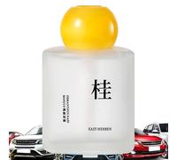 Car Scent Tea Fragrance, Decorative Odor Eliminator for Bedroom Desk Bathroom Gym Pet Area Trash Can Shoe Rack Basement Travel Car Interior Home Freshener Accessory 10x6cm