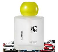 Car Scent Tea Fragrance, Decorative Odor Eliminator for Bedroom Desk Bathroom Gym Pet Area Trash Can Shoe Rack Basement Travel Car Interior Home Freshener Accessory 10x6cm