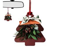 Car Scents - Ambientador para coche con forma de árbol de Navidad, difusor de ambientador de coche pequeño, decoración colorida del hogar para armario, baño, cajón, dormitorio
