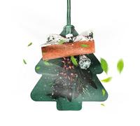 Car Scents - Ambientador portátil con a plantas, ambientador colorido de larga duración, adornos interiores de coche pequeños para el hogar, estudio, restaurante
