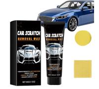 Car Scratch Remover Kit, 2026 Upgraded Scratch Repair Wax, Car Polishing Compound with Sponge & Cloth, Easy Application for Deep & Light Scratches (1 set)