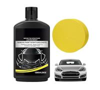 Car Scratch Remover - Paste With Sponge, Vehicle Polishing | Automotive Detailing Tool For Motorcycle Auto SUV RV Boat Sedan Truck Garage Workshop Maintenance