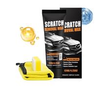 Car Scratch Remover - Polishing Coating Agent for Paint Restoration | 120g Restoration Cream with Smooth Application & Protective Shine for Truck, Sedan Panels, Rims and Headlights